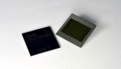 삼성전자, 세계 최초 차세대 '8기가비트 LPDDR4 모바일 D램' 개발