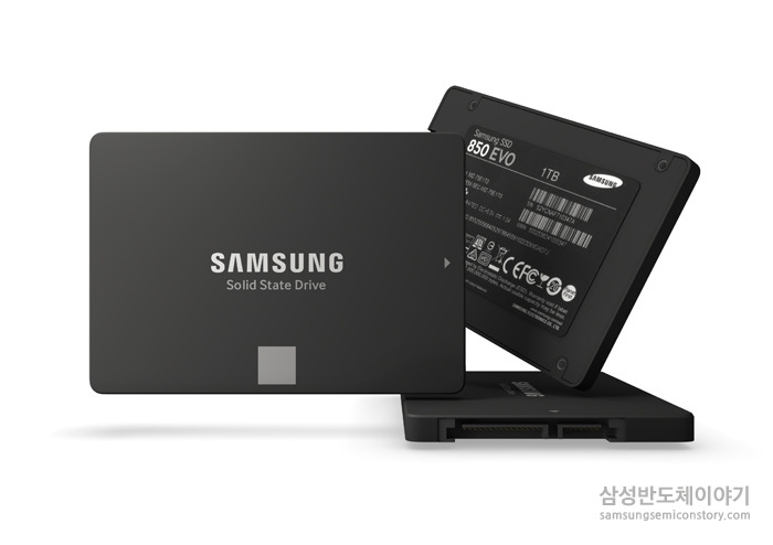 '3비트 V낸드 SSD 시대' 열다! 소비자용 SSD '850 EVO'