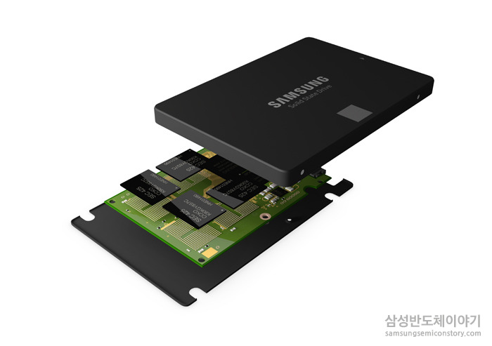 '3비트 V낸드 SSD 시대' 열다! 소비자용 SSD '850 EVO'