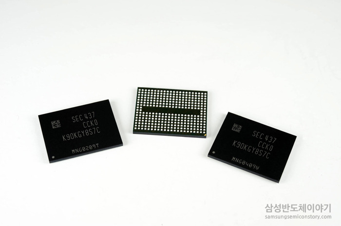 삼성전자, 세계 최초 3비트 3차원 V낸드플래시 메모리 양산