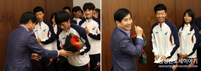 삼성전자 육상단 출정식