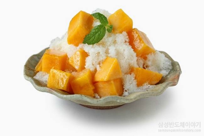 < 망고 빙수 레시피 >