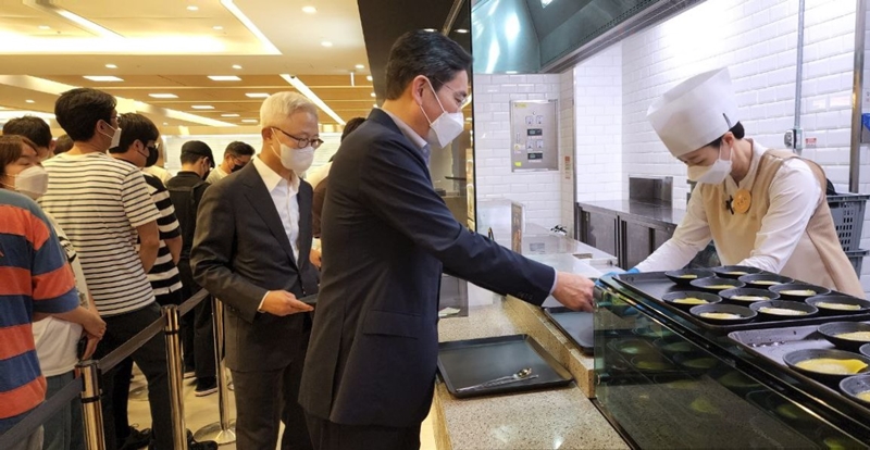 220819 기흥 구내식당 식사1