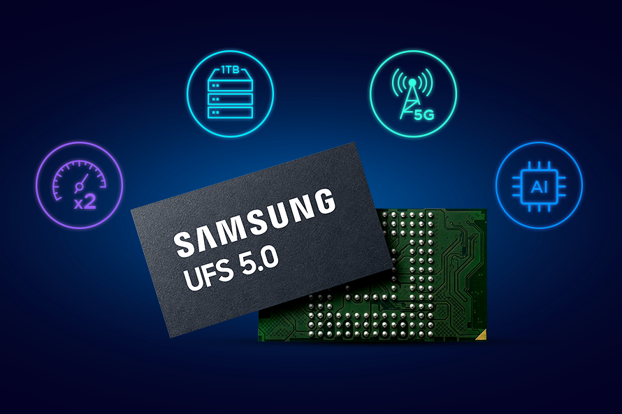 [인포그래픽] 온디바이스 AI 구현할 최적의 솔루션 UFS 5.0 메모리