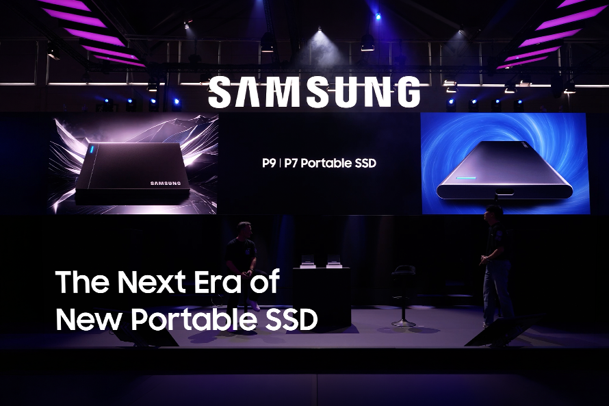 게임스컴서 첫선 보인 삼성 포터블 SSD P9·P7, 글로벌 시장 본격 출시